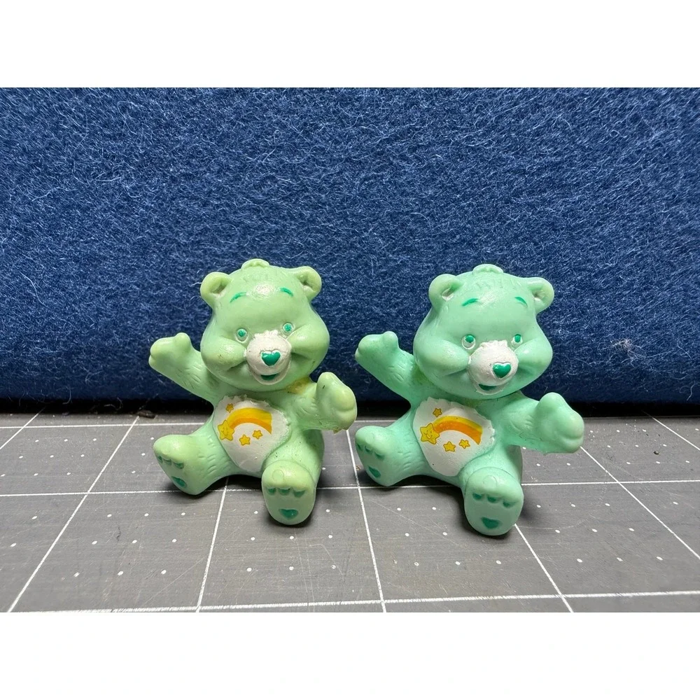 Vintage Care Bears‎ TCFC PVC Figures Figurines Lot of 7